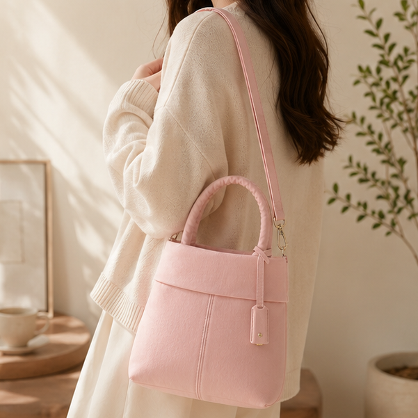 Blush Fold Tote
