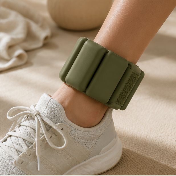 Green Matcha Wrist Weights