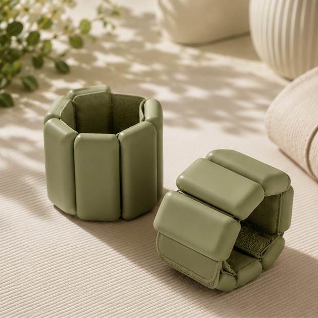 Green Matcha Wrist Weights
