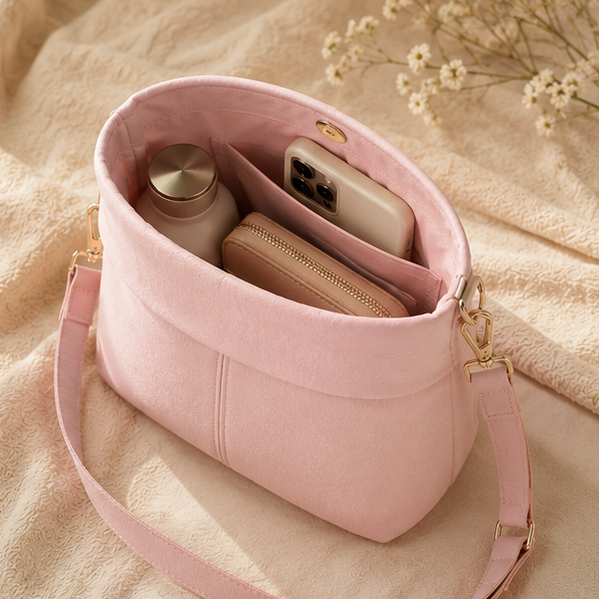 Blush Fold Tote
