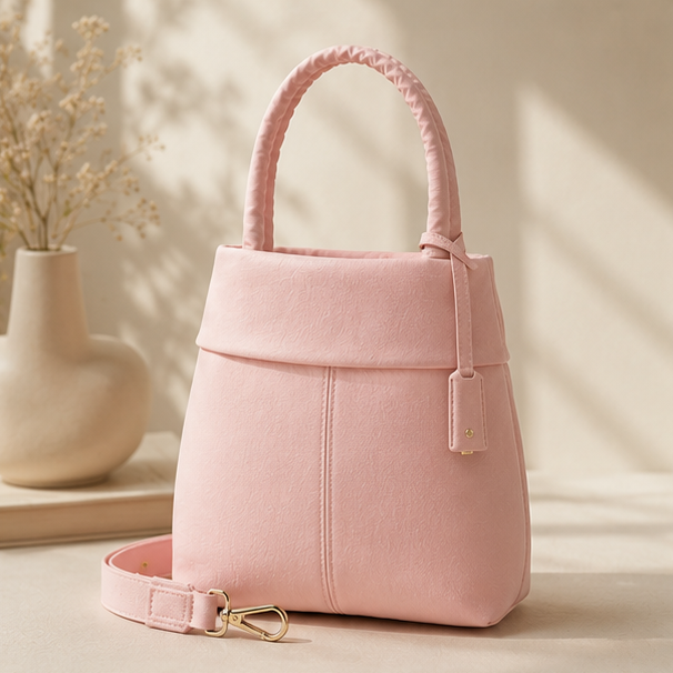 Blush Fold Tote